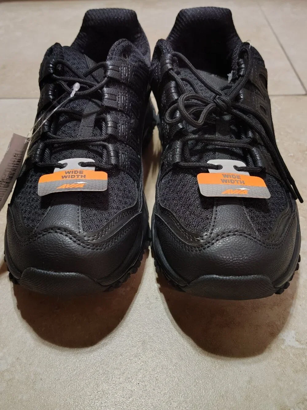 Brand new Avia women’s Wide Width Black Athletic Sneakers Size 11W